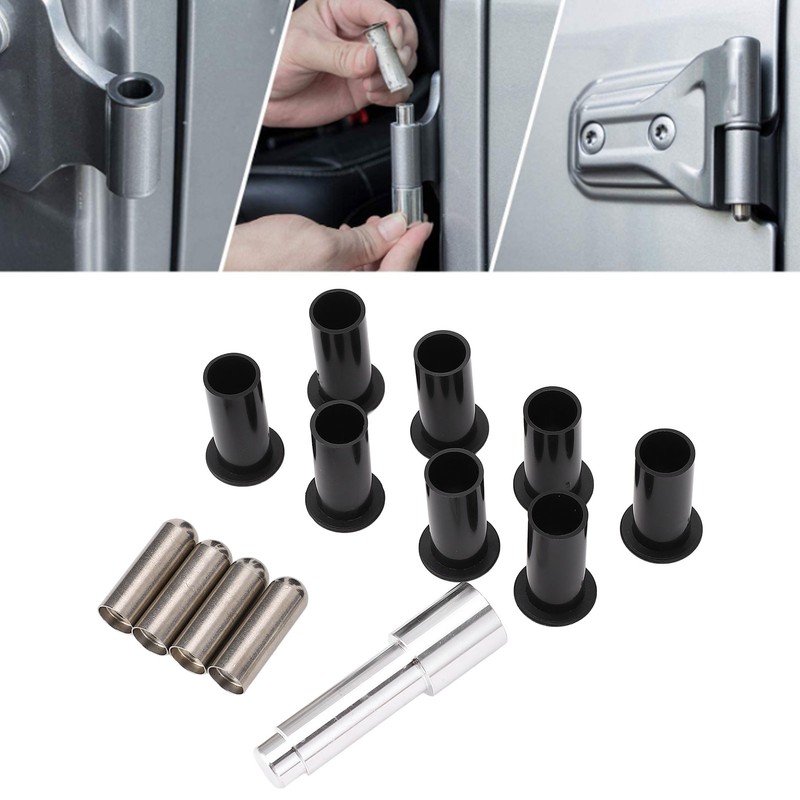 13pcs Door Bushing Removal Tool Rustproof Door Hinge Liners Set