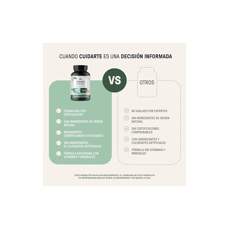 Life 360 Eagle Vsion Blend 220 Cápsulas 1100 Miligramo Por
