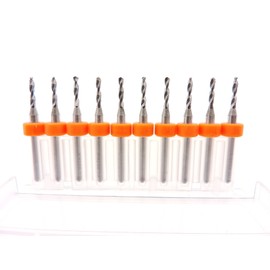 1.1mm to 2.2mm Versatile Tungsten Micro Drill Bits Japanese Made for CNC PCB Dremel Installation, Toy Making, Model Cars Trucks Planes Boats, Arts & Crafts, Woodworking More... (1.8mm)