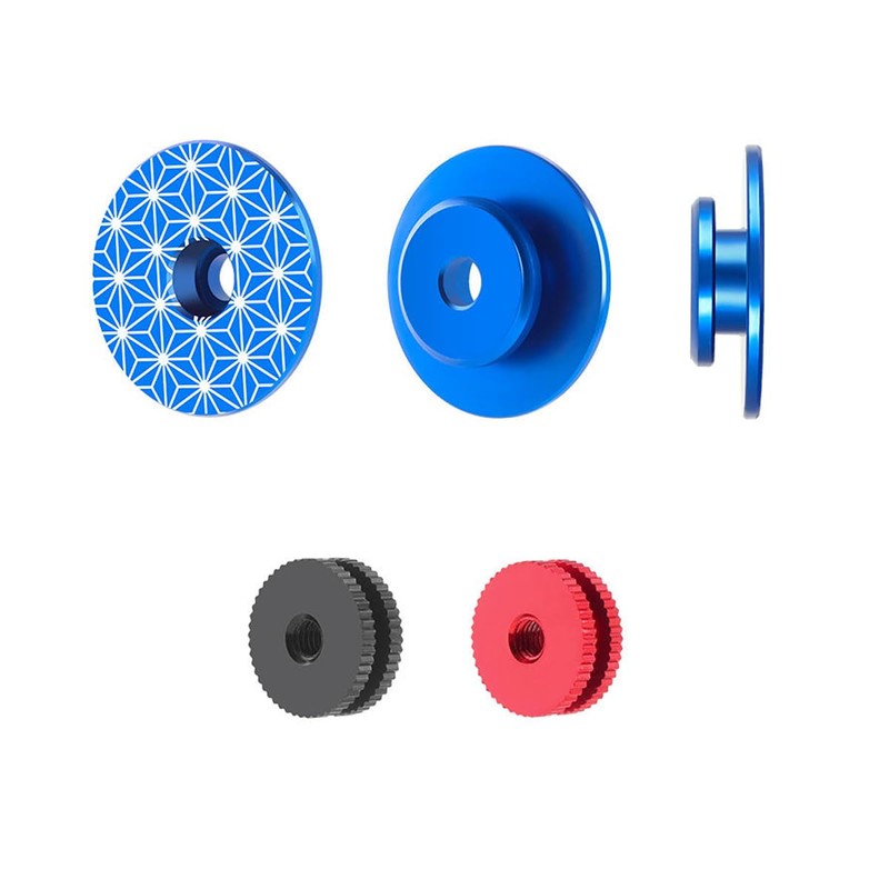 HOUSON Aluminum Handlebar End Caps - Bicycle Plugs for Mountain