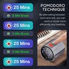 MIAOKE Pomodoro Timer-Aluminum Alloy Frosted Metal LED Large Screen Digital