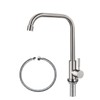 Cold Only Water Faucet Single Hole Kitchen Sink Faucet SUS304