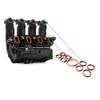 Autoparts Intake Bridges Seals 9 x 4 mm Cylinder