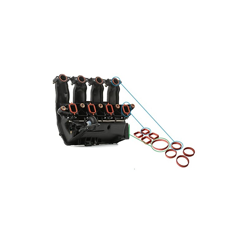 Autoparts Intake Bridges Seals 9 x 4 mm Cylinder