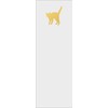 Elcomune BMK-004 Bookmark, One Point, Clear Bookmark, Cat