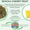 Sencha Cherry Fruit Green Tea - Premium Japanese-Style Sencha with