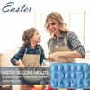 Food-Grade Silicone Easter Chocolate Molds (2 Pack) - 36 Cavities