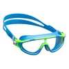 Cressi Kids' Baloo Swim Goggles, Blue/Lime, One Size
