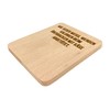Set of 8 Raclette Coasters with Engraving, Calories (German Language)
