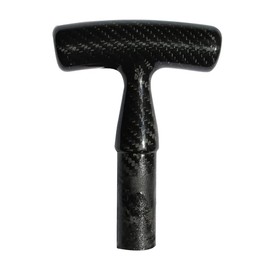 Z&J SPORT Paddle Handle for Stand-up/Canoe Paddle, Sup Carbon Fiber Handle Replacement, Grip for Adjustable SUP Canoe Outrigger Paddle (AT-T)