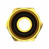 F-Connector 7 mm Screwable | Pack of 10 Gold-Plated Rubber