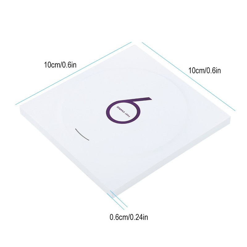 High Quality QI Certification Ultra Thin Wireless Charger For Phone
