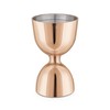 Final Touch Copper Plated Double Jigger - Stainless Steel (FTA7034-17)