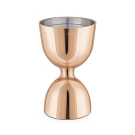Final Touch Copper Plated Double Jigger - Stainless Steel (FTA7034-17)
