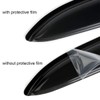 BOOGADEE Original 2pcs Wind Deflectors, in-Channel Rain Guards Set, Side
