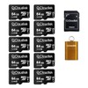 Paquete de 10 tarjetas micro SD de 64 GB, tarjeta