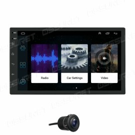 HIZPO 7inch Single 1Din Android 10 Car Stereo Radio GPS Navigation Wifi USB Head Unit