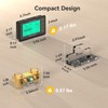 power queen 500A Battery Monitor with Shunt | Programmable Alarm