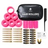 Hair Rollers with Clips 50PCS Set – Self Grip Curlers