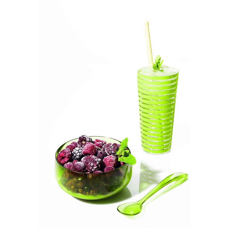 zak! 15 cm Stacky Ice-cream Spoon, Green