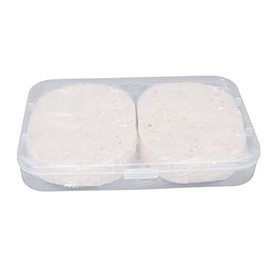 2 Esponjas Faciales Comprimidas, Exfoliante de Lavado Cosmético, Esponja Facial de Limpieza, Esponjas Faciales de Limpieza, Esponjas de Limpieza Facial de Spa Cosmético para Limpieza Facial, Máscara E