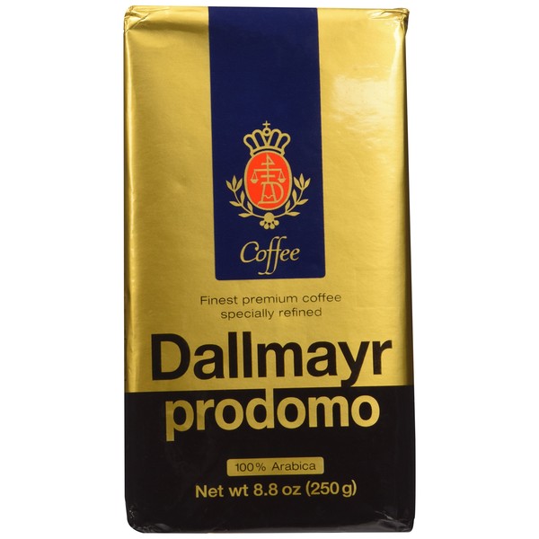 Dallmayr Coffee Grnd Prodomo,gold,8.8 Ounces