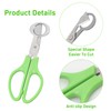 Wisebom Quail Egg Scissors, Stainless Steel, Pack of 6 Quail