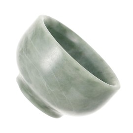 FRCOLOR Deep Shaving Bowl Durable Small Shaving Container with Capacity for Practical Use Slip Design for Barber Like Experience Travel