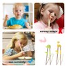Kids Chopsticks, 4 Pairs of Reusable Children's Training Chopsticks, Animal