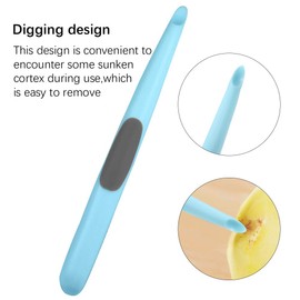 Rubywoo&chili Swivel Peeler, 3 PCS Stainless Steel Sharp Potato Peelers with Non-Slip Handles and Rotary Blades for Apples Carrots Cucumbers