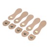 5 Set Leather Snap Buckles Soft Wearable DIY Sewing Leather