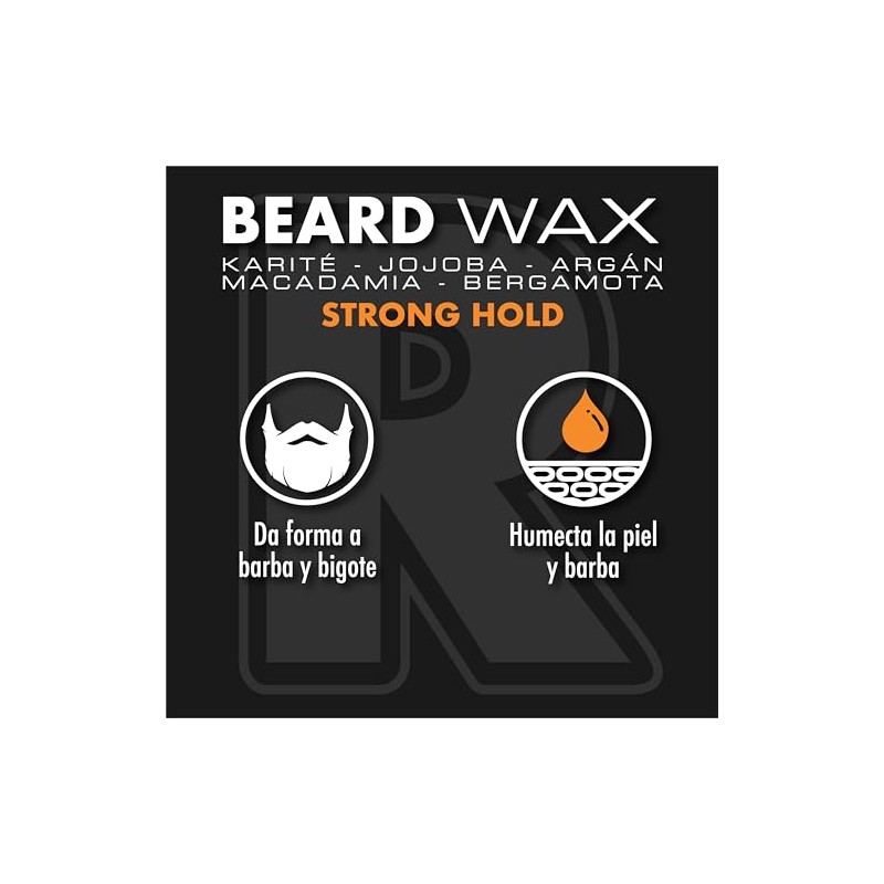 Regrowe Beard Wax Strong Hold - BERGAMOTA - ARGÁN -