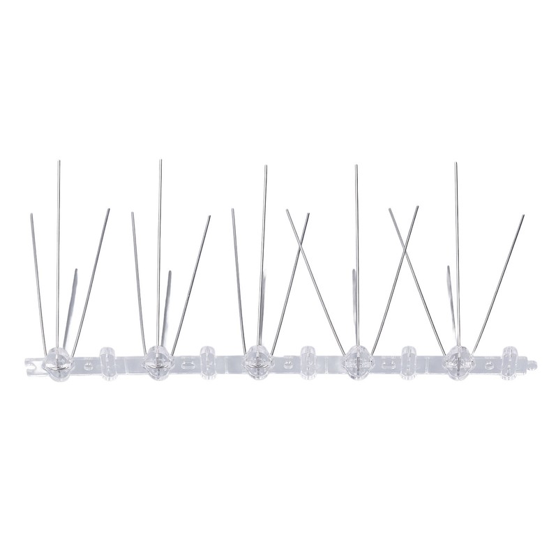 Bird Spikes 304 Stainless Steel Wire Rust Proof Plastic Base