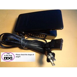 Electronic Foot Control with LEAD Power Cord Fits Juki MO-103,MO-134,