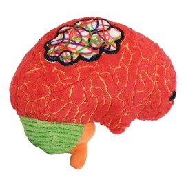 GIANTmicrobes ADHD Plush - Spread Awareness About Mental Health with This Memorable Plush, Educational Gift for Family, Friends, Doctors, Therapists, Psychologists, Educators and Those with ADHD