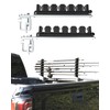 Spirrelab Truck Bed Fishing Rod Holders Holds 6 Fishing Rods,