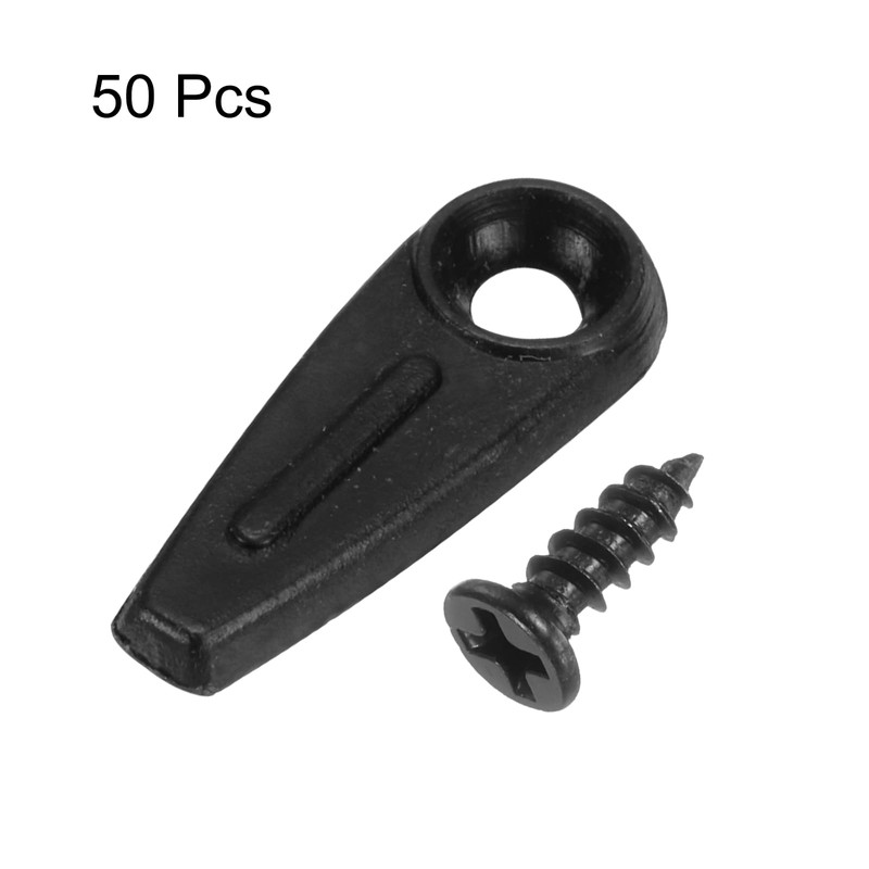 sourcing map 50Pcs Picture Frame Backing Hardware Clips with 50Pcs