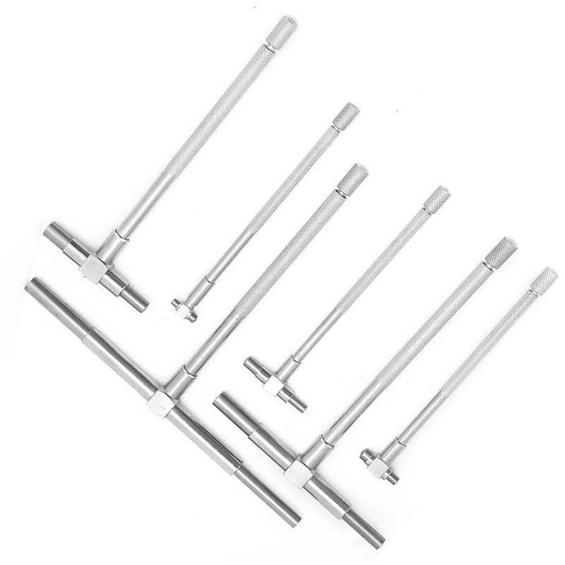 Telescopic Gauges 6pcs/set Inner Diameter Measurement 8-150mm Adjustable Inner Diameter