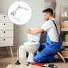 WchoeSS Toilet Flush Handle, Alloy Toilet Cistern Lever Flush Handle