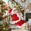 Automatic Climbing Santa Clause With Climb Beads Rope With Music