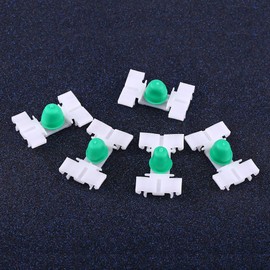 Car Clips, Pack of 50, White, Plastic, Car Strip, Decorative Clips, Brackets, Fasteners for E36 E46 3 Series