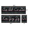 Teacher Created Resources Chalkboard Brights Cursive Writing Bulletin Board Set