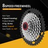 VGEBY Cassette Sprocket 8 Speed Freewheel Cassette Steel Freewheel Road