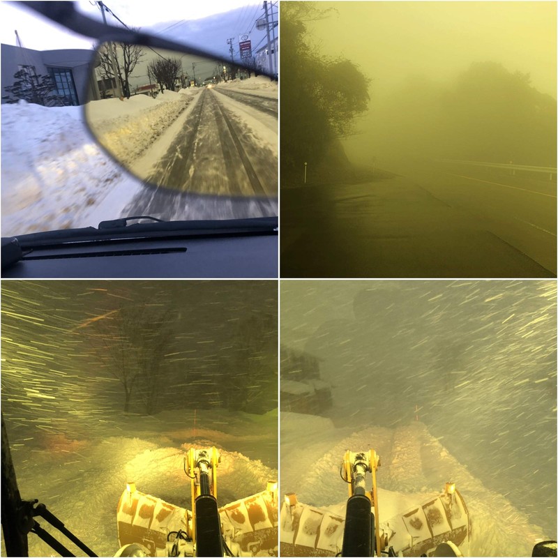 Bunny Walk BW-024 BW-0243Y Gunmetal YELLOW Night Driving Night Fishing