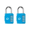 SISAV 4 Digit Combination Lock,Gym Padlock,Outdoor Combination Padlock,Suitable for School