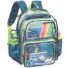 Bagseri Clear Backpack for Kids - 15 Inch Clear Bookbag