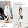 Angel Kiss Crossbody Bags for Women PU Leather Shoulder Handbag