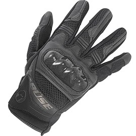 Büse Safe Ride Motorcycle Gloves, Black, 8