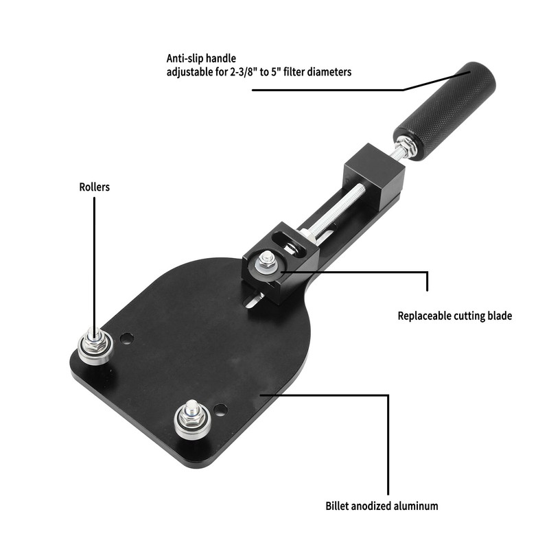 Oil Filter Cutter Zinc Alloy High Efficiency 77750 Easy To