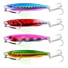 4 Jigs 60g Señuelos Cebo Pesca Lance Largo Láser Mar
